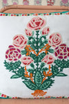 English Rose Sampler Cushion Cover
