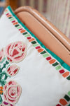 English Rose Sampler Cushion Cover