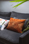 Velvet Eye Cushion Cover
