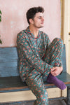 Bayou Hand Block Print Cotton Pyjamas