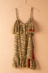 Recycled Silk Short Sleeveless Dress - small - 19