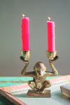 Monkey Two Candle Holder