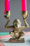Monkey Two Candle Holder