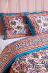Celestial Blue Cotton Duvet Set