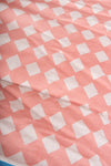 Navy Passion Flower Cotton Quilt