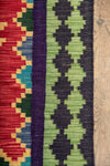 Red and Green Kilim Rug