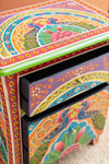 Sisika Hand Painted Bedside Cabinet