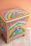 Sisika Hand Painted Bedside Cabinet