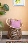 Natural Cane Column Chair