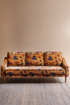 Florence Mustard Tree of Life Velvet Sofa