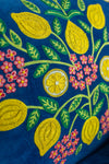 The Lemons Velvet Embroidered Chair