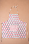 Confetti Blush Block Print Apron