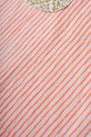 Coral Sunset Block Print Apron
