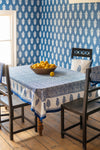 Jaipur Neel Block Print Table Cloth