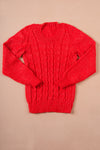 Glo's Day Glow 'Red Sparkle' Jumper - UK 6-10