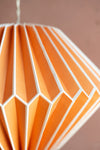 Orange Paper Lampshade