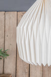 Dome Natural Pleated Paper Lampshade