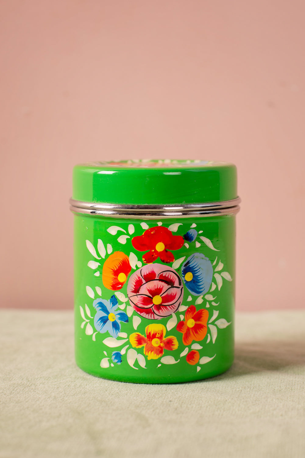 Green Kashmiri Spice Tin
