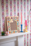 Small Arch Floral Riot Mirror