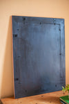 Striking Blue Floral Hand Painted Mirror