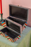Clover Fields Set of Two Hand Painted Boxes