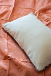 Feuilles Red and Orange Kilim Cushion Cover