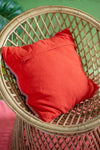 Matilda Pink and Green Wool Cushion Cover