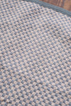 Grey Sloth 100% Recycled Cotton Baby Rug with Pom Poms