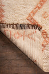Peach and Teal Vintage Beni Ourain