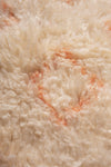 Peach and Teal Vintage Beni Ourain