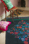 Black Meadow 100% Recycled Cotton Rug