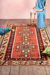 Goksun Medium Vintage Turkish Rug