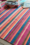 Norah Wool & Jute Striped Runner Rug