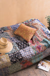 Lola Patchwork Kantha Bed Throw