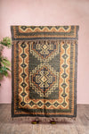 Geometric Woven Wool & Jute Rug