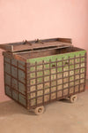 Vintage Rajasthani Wheel Chest