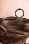 Vintage Fire Bowl With Rack -03