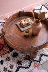 Wooden Vintage Grinder Table - 17