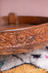 Wooden Vintage Grinder Table - 17