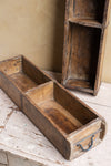 Wooden Vintage Double Brick Mould