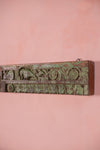 Vintage Carved Wood Panel