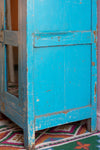 Blue Wooden Two Door Cabinet