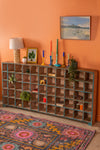 Vintage Blue Sorting Office Unit