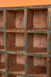 Vintage Blue Sorting Office Unit