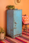 Vintage Blue Metal Locker