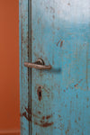 Vintage Blue Metal Locker