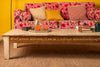 Cream Vintage Low Coffee Table