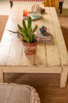 Cream Vintage Low Coffee Table