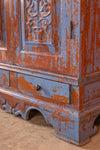 Blue Wooden Cabinet