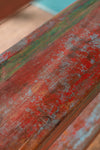 Vintage Red Baker Shelf